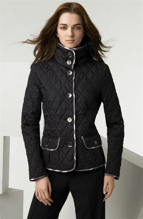 burberry london damen jacke|Burberry quilted jacket.